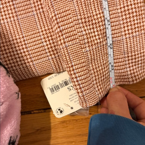 🏷️ BNWT Free People ‘Bowie’ Blazer (Ivory Combo) - Picture 11 of 13